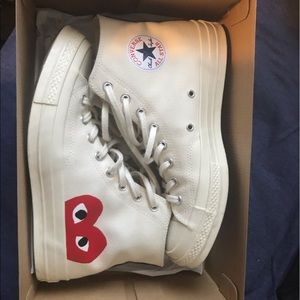 Commes Des Garçons Converse High Size 9